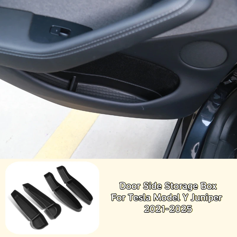 Car Door Side Storage Box for Tesla Model Y Juniper 2021-2025 Front Rear Door Handle Armrest Tray Organizer Car Accessories
Car Door Side Storage Box for Tesla Model Y Juniper 2021-2025 Front Rear Door Handle Armrest Tray Organizer Car Accessories
