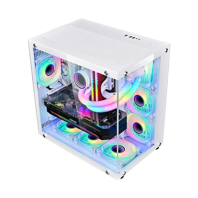 Herder Black/White Mid Tower Cabinet Gaming PC Case With Cooler ATX Computer Case-in Stock!
Herder Black/White Mid Tower Cabinet Gaming PC Case With Cooler ATX Computer Case-in Stock!