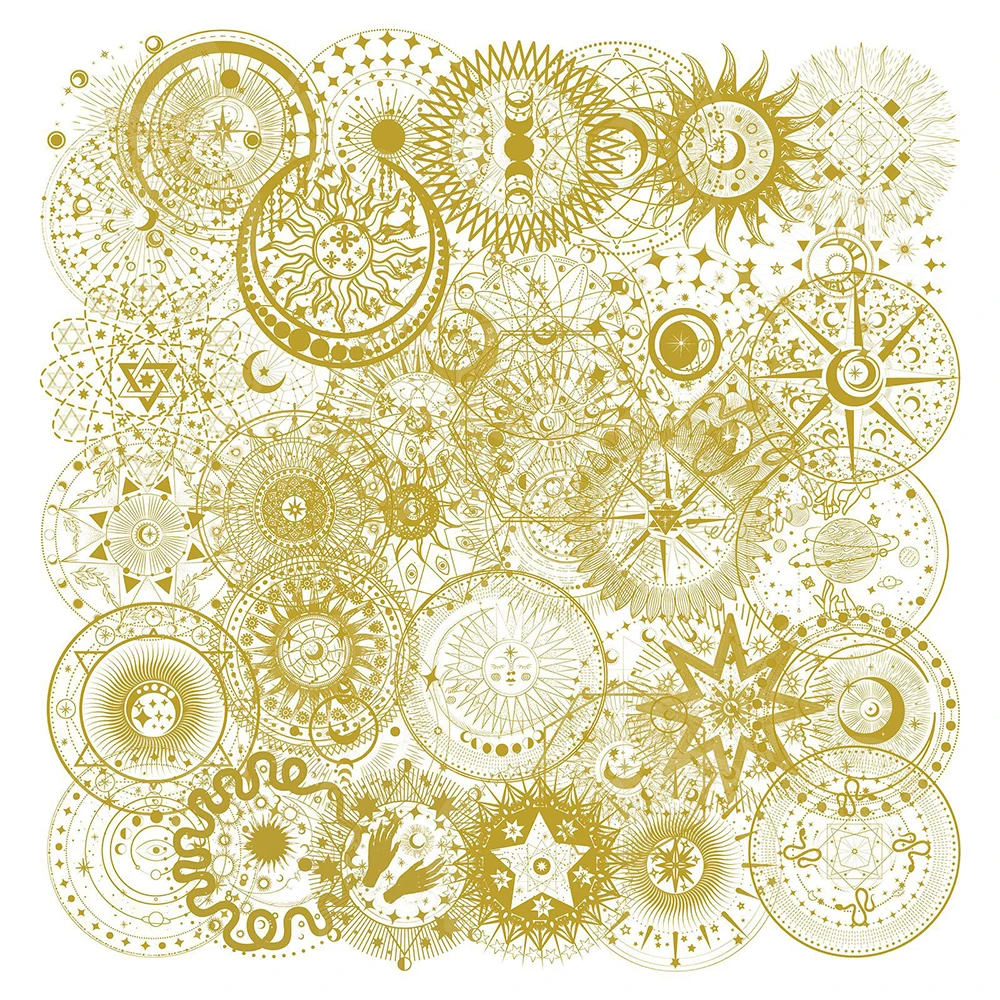 10/30/50pcs Transparent Gold Magic Moon Sun Aesthetic Stickers Art Graffiti Sticker Suitcase Phone Notebook Graffiti Decals Toy
10/30/50pcs Transparent Gold Magic Moon Sun Aesthetic Stickers Art Graffiti Sticker Suitcase Phone Notebook Graffiti Decals Toy