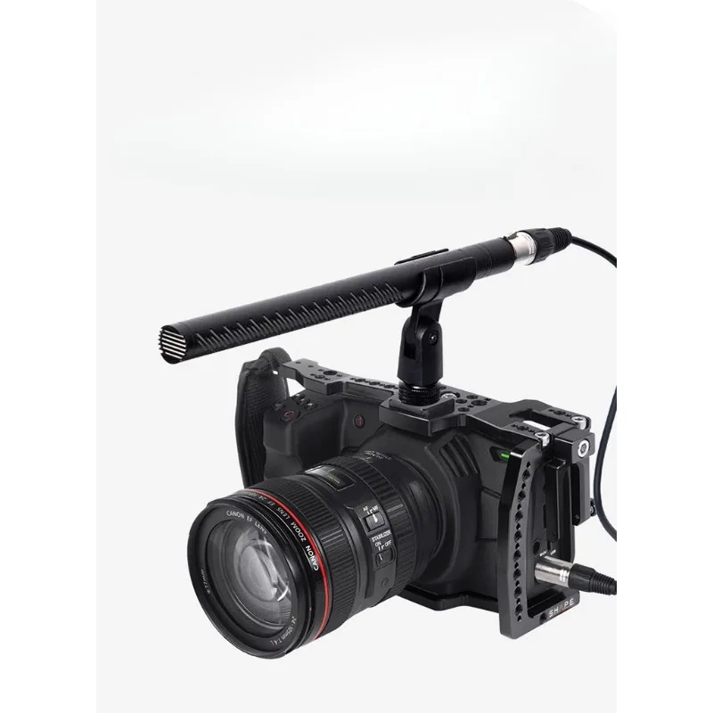 Broadcast grade professional radio microphone camera interview short video live recording noise reduction microphone
Broadcast grade professional radio microphone camera interview short video live recording noise reduction microphone