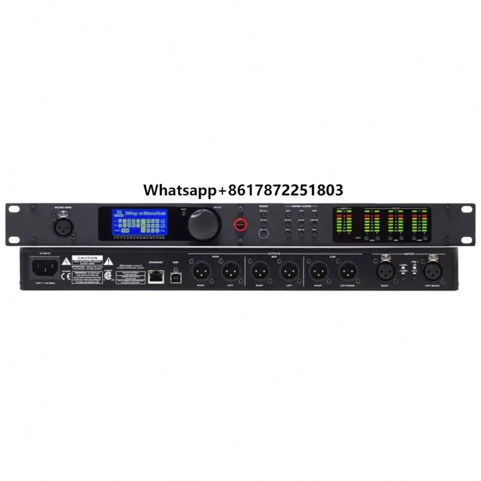 PA2 Digital processor 2in6out DriveRack PA professional Sound System Equipment Effector for hot selling
PA2 Digital processor 2in6out DriveRack PA professional Sound System Equipment Effector for hot selling
