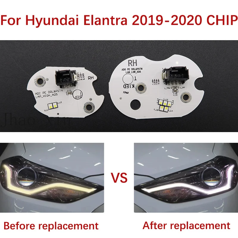 Light Source Board Chip White Light for Hyundai Elantra 2019-2020 Ballast Module Car Headlights DRL CHIP Angel Eye Circuit Board
Light Source Board Chip White Light for Hyundai Elantra 2019-2020 Ballast Module Car Headlights DRL CHIP Angel Eye Circuit Board