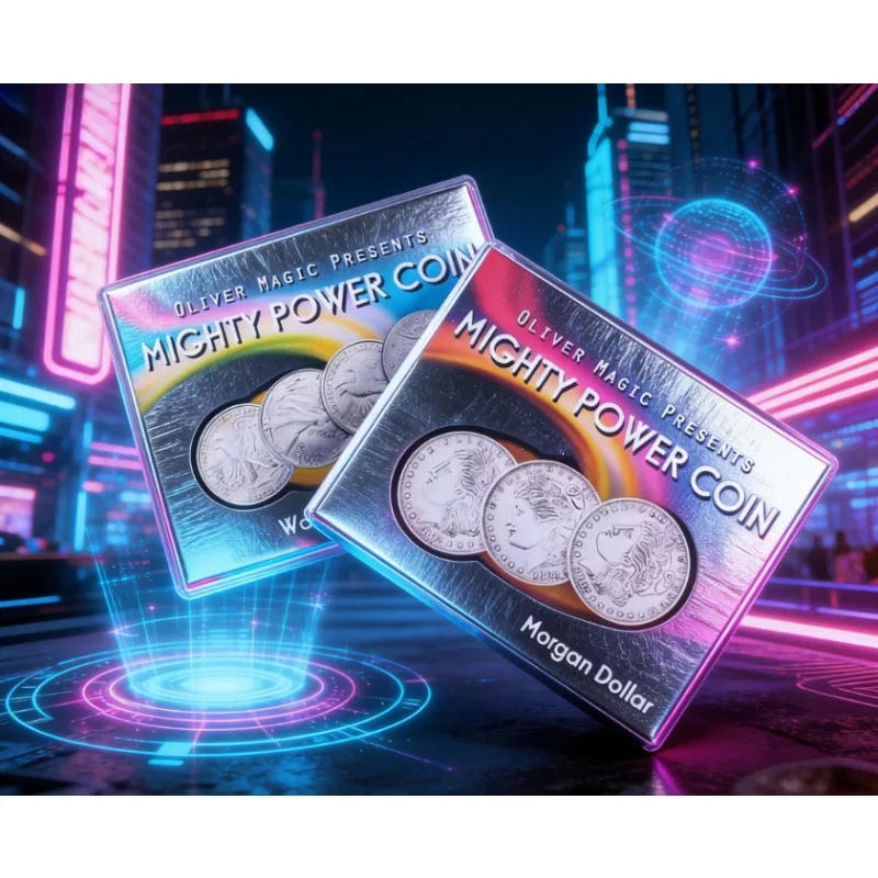 Набор монет Mighty Power от Oliver Magic – Набор для фокусов с монетами в стиле реалистичной магии, имитирующей появление половины доллара, для сценических и крупноплановых представлений, реквизит для фокусников.
Набор монет Mighty Power от Oliver Magic – Набор для фокусов с монетами в стиле реалистичной магии, имитирующей появление половины доллара, для сценических и крупноплановых представлений, реквизит для фокусников.