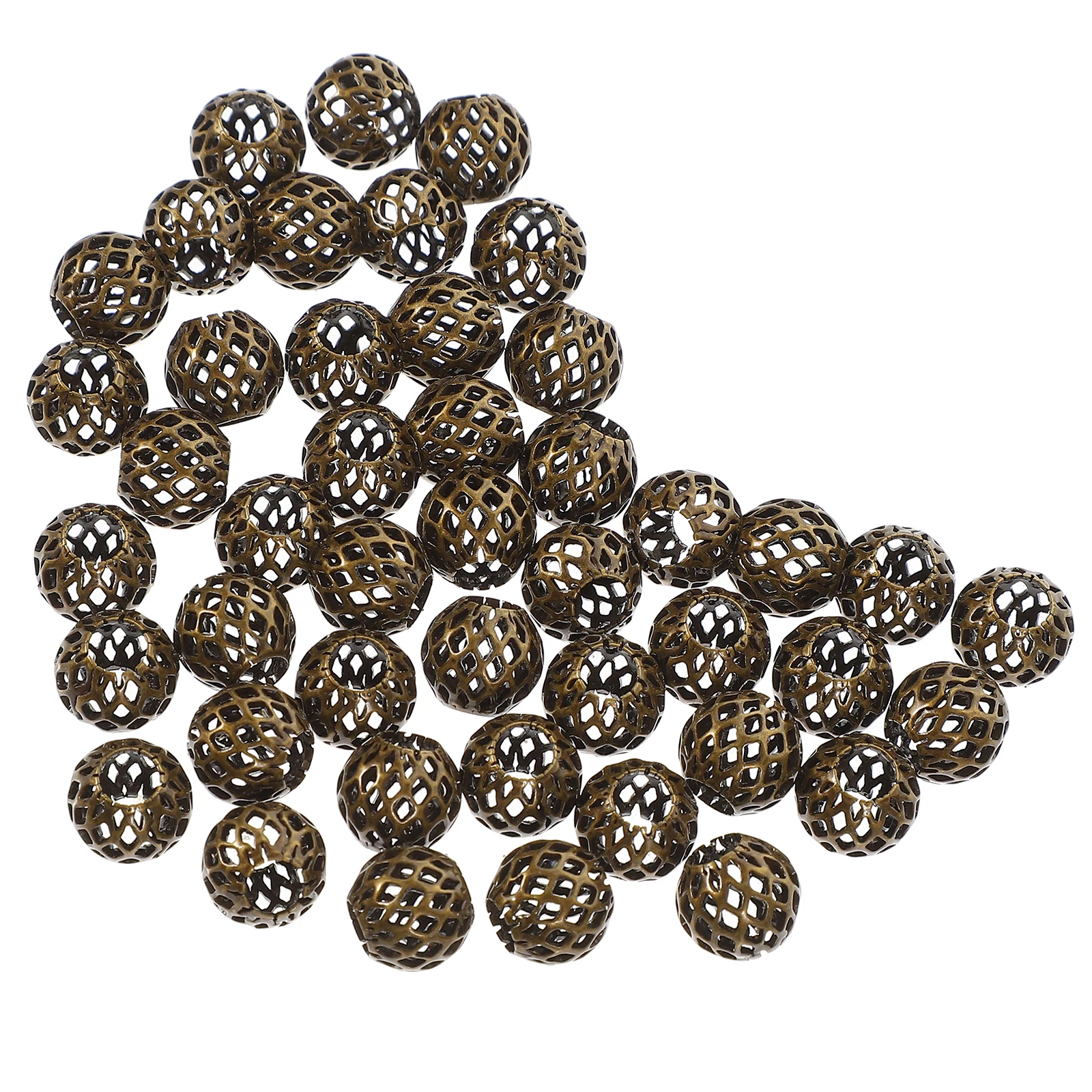 50pcs 10mm Hollow Metal Spacer Beads Silver Copper Large Hole for Bracelets DIY Jewelry Making Round Beads Accessories Craft
50pcs 10mm Hollow Metal Spacer Beads Silver Copper Large Hole for Bracelets DIY Jewelry Making Round Beads Accessories Craft