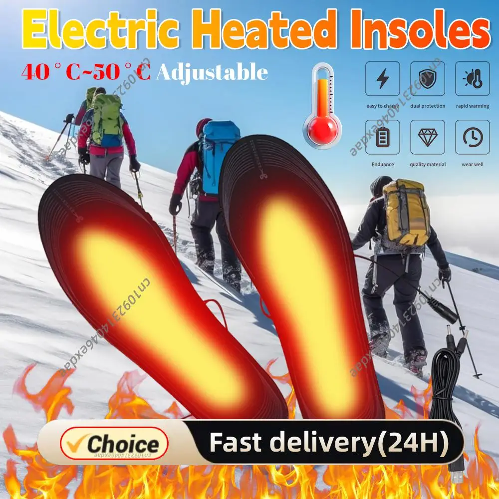 Unisex Heated Shoe Insoles Cuttable Rechargeable Heated Insoles Adjustable Temperature Multifunctional for Winter Outdoor Sports
Unisex Heated Shoe Insoles Cuttable Rechargeable Heated Insoles Adjustable Temperature Multifunctional for Winter Outdoor Sports