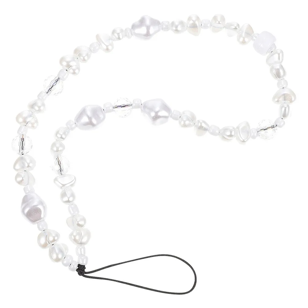 Mobile Phone Chain Beads Lanyard Pearl Strap Cell Charm Camera Key Bohemia Style Wristband Exquisite Durable Decor Bags Gift
Mobile Phone Chain Beads Lanyard Pearl Strap Cell Charm Camera Key Bohemia Style Wristband Exquisite Durable Decor Bags Gift
