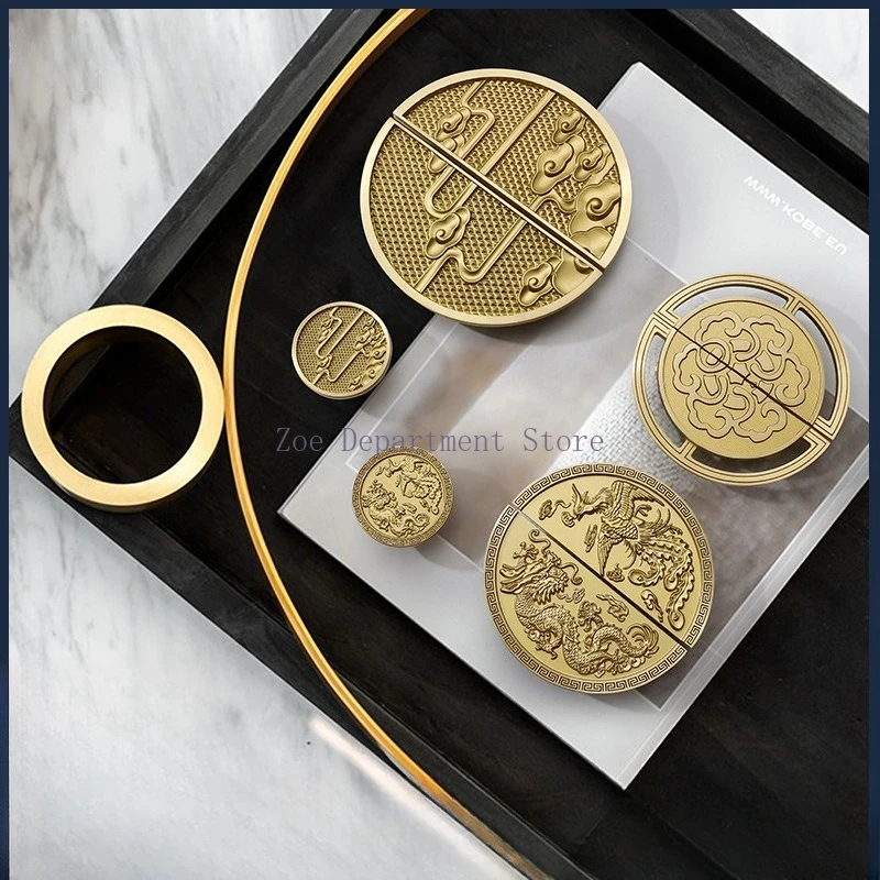 Китайская ручка, новая китайская дверь шкафа, полукруглая пара, ретро ящик, латунная ручка шкафа, дверца шкафа, дверца шкафа
Китайская ручка, новая китайская дверь шкафа, полукруглая пара, ретро ящик, латунная ручка шкафа, дверца шкафа, дверца шкафа