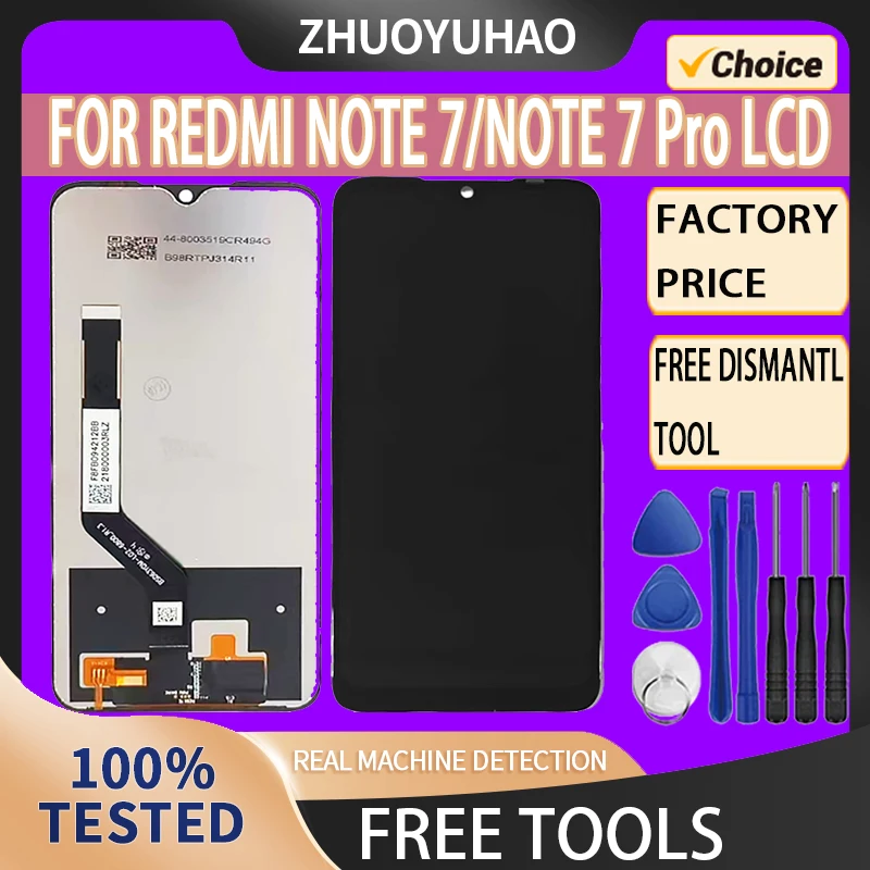 ЖК-дисплей 6,3 дюйма для Redmi note 7, сменный ЖК-дисплей, сенсорный экран для Redmi note 7/7 pro, ЖК-экран с дигитайзером в сборе
ЖК-дисплей 6,3 дюйма для Redmi note 7, сменный ЖК-дисплей, сенсорный экран для Redmi note 7/7 pro, ЖК-экран с дигитайзером в сборе