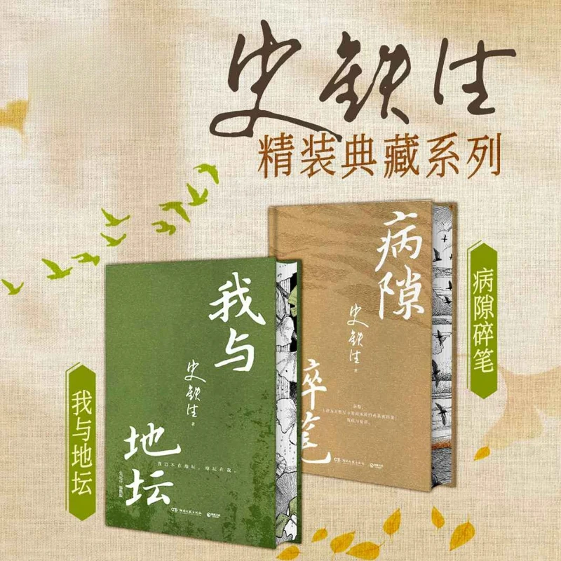 Wo Yu Di Tan and Bing Xi Sui Bi Classic Literature Book By Shi Tie Sheng Collector's Edition with Brushed Edges
Wo Yu Di Tan and Bing Xi Sui Bi Classic Literature Book By Shi Tie Sheng Collector's Edition with Brushed Edges
