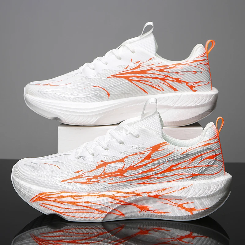 New Couple Sports Shoes Heartbeat Popcorn Carbon Plate Soft Sole Running Shoes for Men Women Fashion Casual Student Sneakers
New Couple Sports Shoes Heartbeat Popcorn Carbon Plate Soft Sole Running Shoes for Men Women Fashion Casual Student Sneakers