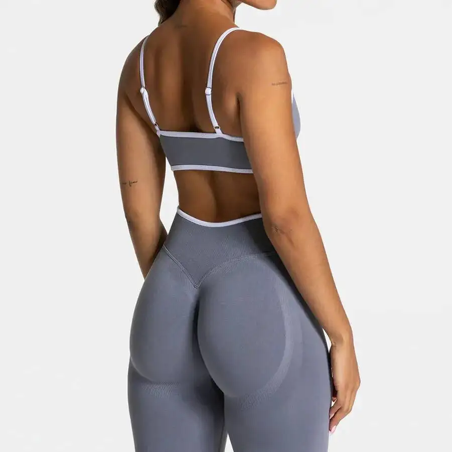 Трансформируемый спортивный бюстгальтер для йоги с ремешками для тренировок на спине для женщин, ударопрочный укороченный топ для бега, бесшовная рубашка Fiess, верхняя одежда
Трансформируемый спортивный бюстгальтер для йоги с ремешками для тренировок на спине для женщин, ударопрочный укороченный топ для бега, бесшовная рубашка Fiess, верхняя одежда