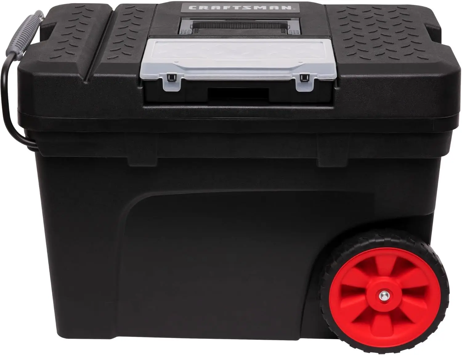 Rolling Tool Box with Wheels, Heavy Duty Plastic Lockable 15.2 Inch, Portable Organizer Trays, 200 lbs Capacity
Rolling Tool Box with Wheels, Heavy Duty Plastic Lockable 15.2 Inch, Portable Organizer Trays, 200 lbs Capacity