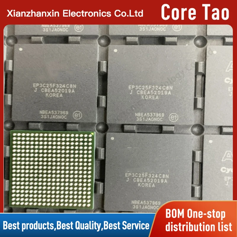 1PCS/LOT EP3C25F324C8N EP3C25F324I7N EP3C25F324 C8N I7N BGA-324 Embedded programmable gate
1PCS/LOT EP3C25F324C8N EP3C25F324I7N EP3C25F324 C8N I7N BGA-324 Embedded programmable gate