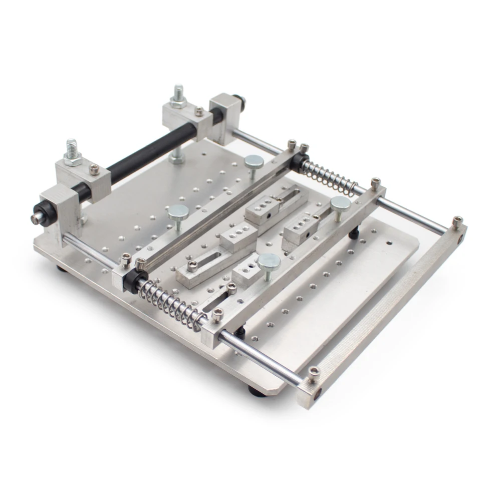 Manual Benchtop Solder Paste Printer for SMT Assembly PCB Stencil Solder Paste Printing Table
Manual Benchtop Solder Paste Printer for SMT Assembly PCB Stencil Solder Paste Printing Table