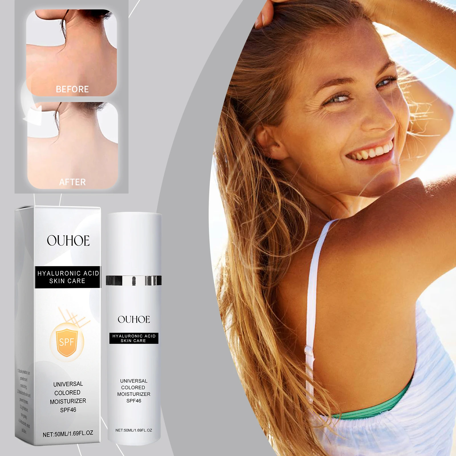 Hyaluronic Acid Moisturizing Cream Protection Cream Natural No Added Moisturizing Multifunctional Isolation Skin Facial Products
Hyaluronic Acid Moisturizing Cream Protection Cream Natural No Added Moisturizing Multifunctional Isolation Skin Facial Products