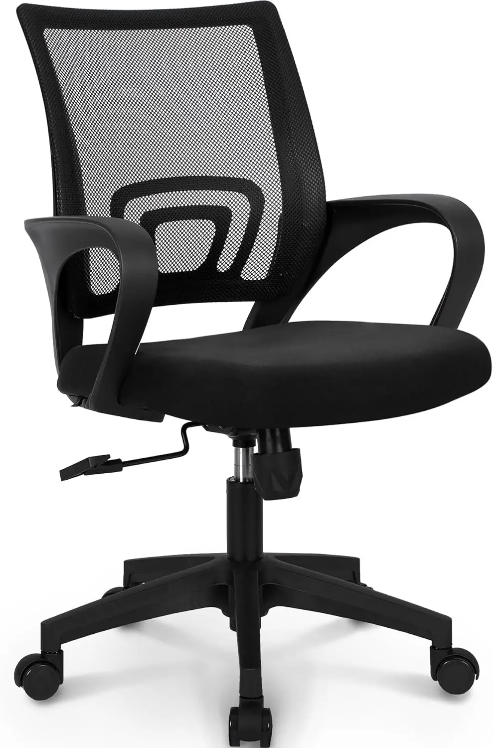 Ergonomic Mesh Office Chair with Lumbar Support, Adjustable Height Swivel Desk Chair for Home Task, Breathable Cushion Seat
Ergonomic Mesh Office Chair with Lumbar Support, Adjustable Height Swivel Desk Chair for Home Task, Breathable Cushion Seat