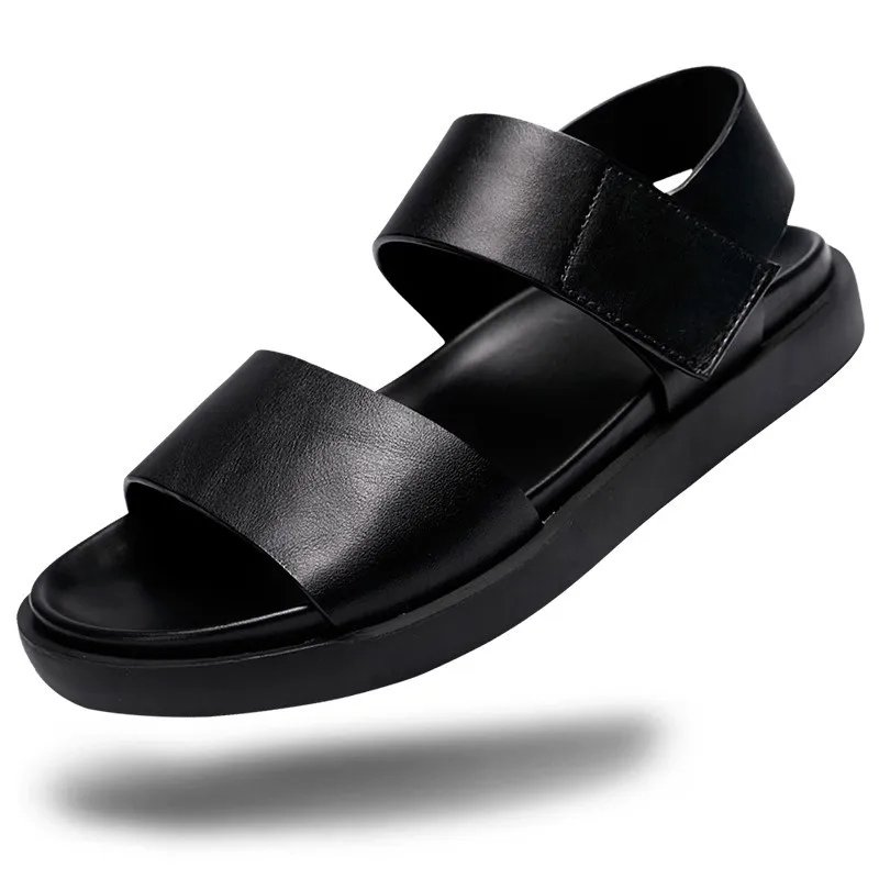 LANGYUN Men's Genuine Leather Sandals Soft Sole Breathable Outdoor Beach Shoes Multifunctional Daily Office Wear
LANGYUN Men's Genuine Leather Sandals Soft Sole Breathable Outdoor Beach Shoes Multifunctional Daily Office Wear