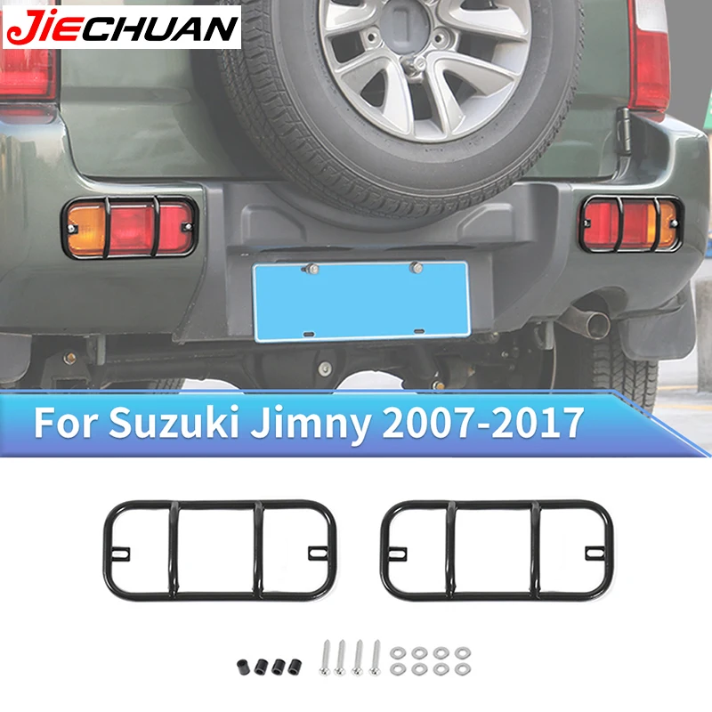 Задний противотуманный фонарь автомобиля, абажур для Suzuki Jimny 2019, металлические внешние аксессуары
Задний противотуманный фонарь автомобиля, абажур для Suzuki Jimny 2019, металлические внешние аксессуары