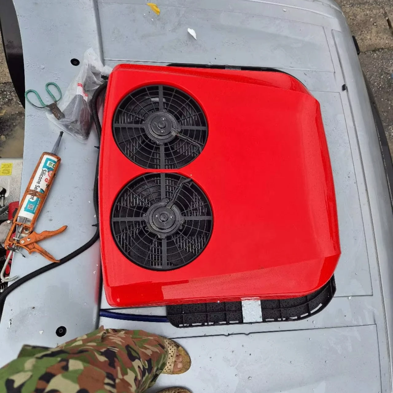 High Quality DC Parking Air Cooler Portable 24V Parking Electric Roof Car Air Conditioner
High Quality DC Parking Air Cooler Portable 24V Parking Electric Roof Car Air Conditioner