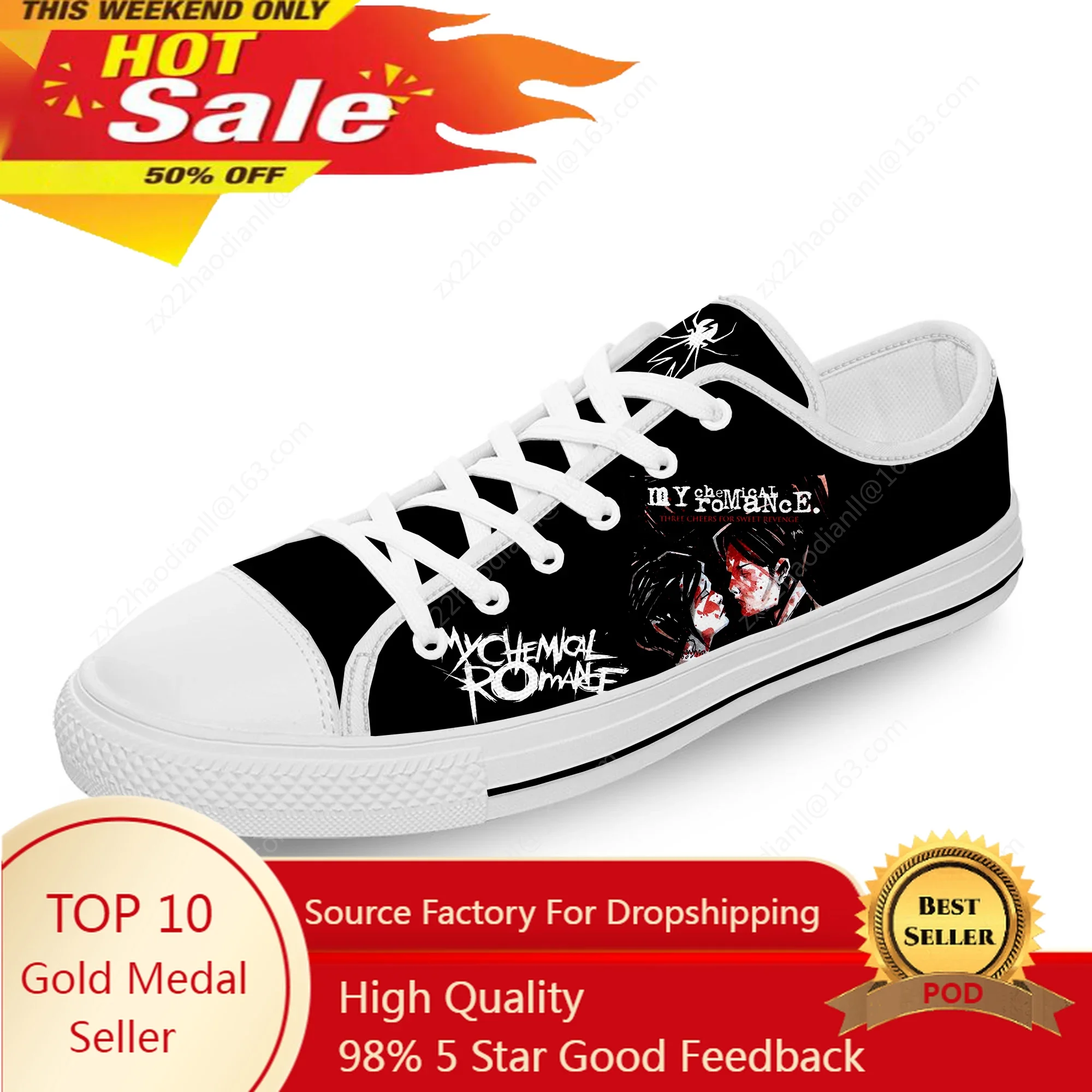 My Chemical Romance MCR Rock Band Casual Cloth 3D Print Low Top Canvas Fashion Shoes Men Women Teenager Breathable Sneakers 
My Chemical Romance MCR Rock Band Casual Cloth 3D Print Low Top Canvas Fashion Shoes Men Women Teenager Breathable Sneakers