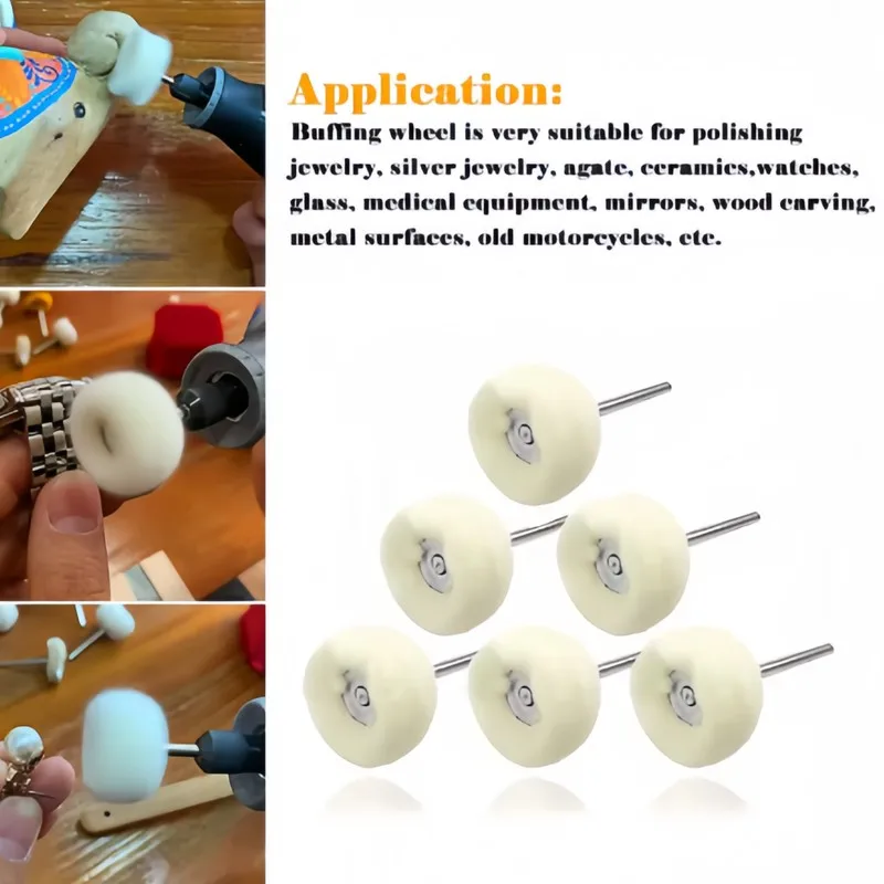 28Pcs Mirror Polishing Wheels for Rotary Tools, Polish Ceramic, Glass, Car
28Pcs Mirror Polishing Wheels for Rotary Tools, Polish Ceramic, Glass, Car