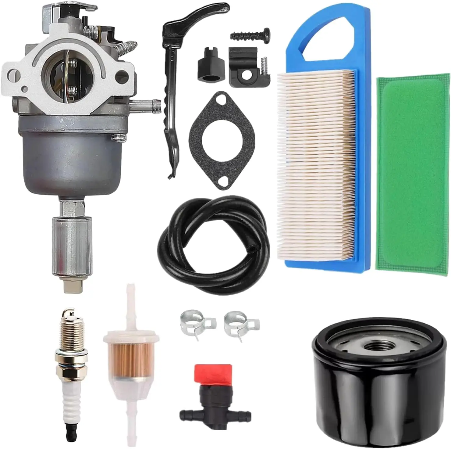 Карбюраторный воздушный фильтр Масляный фильтр Craftsman LT1000 LT2000 LT3000 T2200 DYT4000 15,5 л.с., 16 л.с., 18 л.с., 20 л.с., с одним двигателем BS OHV
Карбюраторный воздушный фильтр Масляный фильтр Craftsman LT1000 LT2000 LT3000 T2200 DYT4000 15,5 л.с., 16 л.с., 18 л.с., 20 л.с., с одним двигателем BS OHV