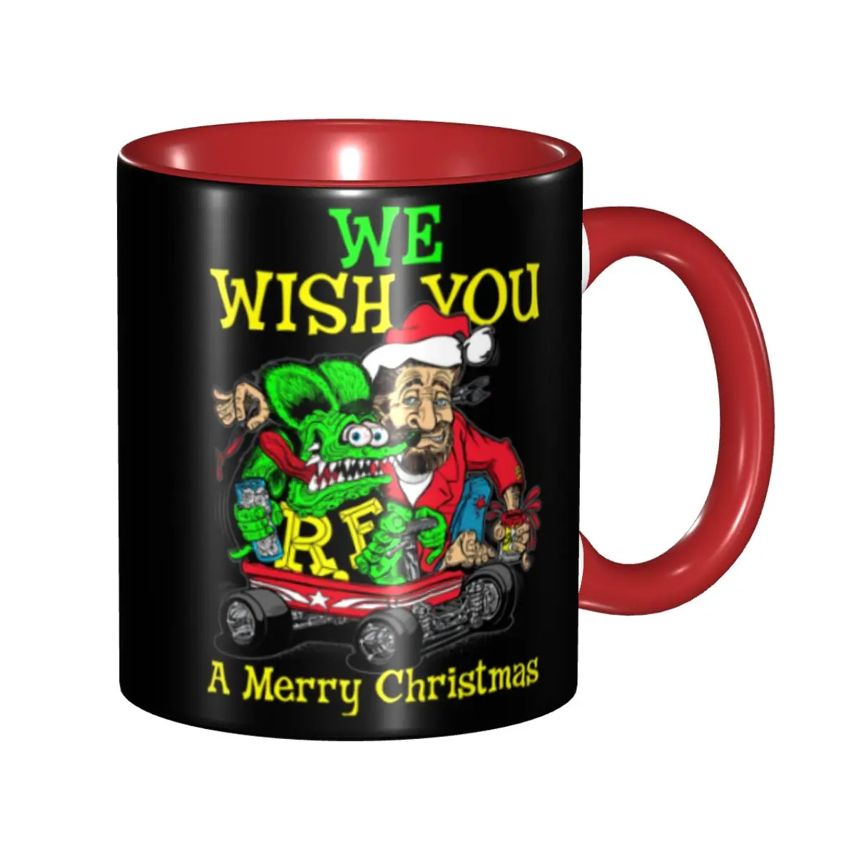 Custom Monster Rod Cartoon Rat Mug DIY Rat Fink Ceramic Milk Tea Coffee Cup
Custom Monster Rod Cartoon Rat Mug DIY Rat Fink Ceramic Milk Tea Coffee Cup