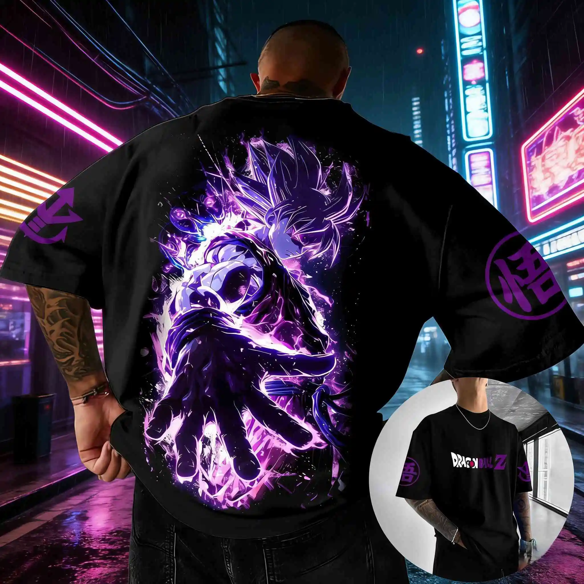2026 Summer Dragon Ball Retro Anime Ultra Ego Goku Men's Cotton T-shirt Casual Loose Sports Daily Version Purple Graphic Tee
2026 Summer Dragon Ball Retro Anime Ultra Ego Goku Men's Cotton T-shirt Casual Loose Sports Daily Version Purple Graphic Tee