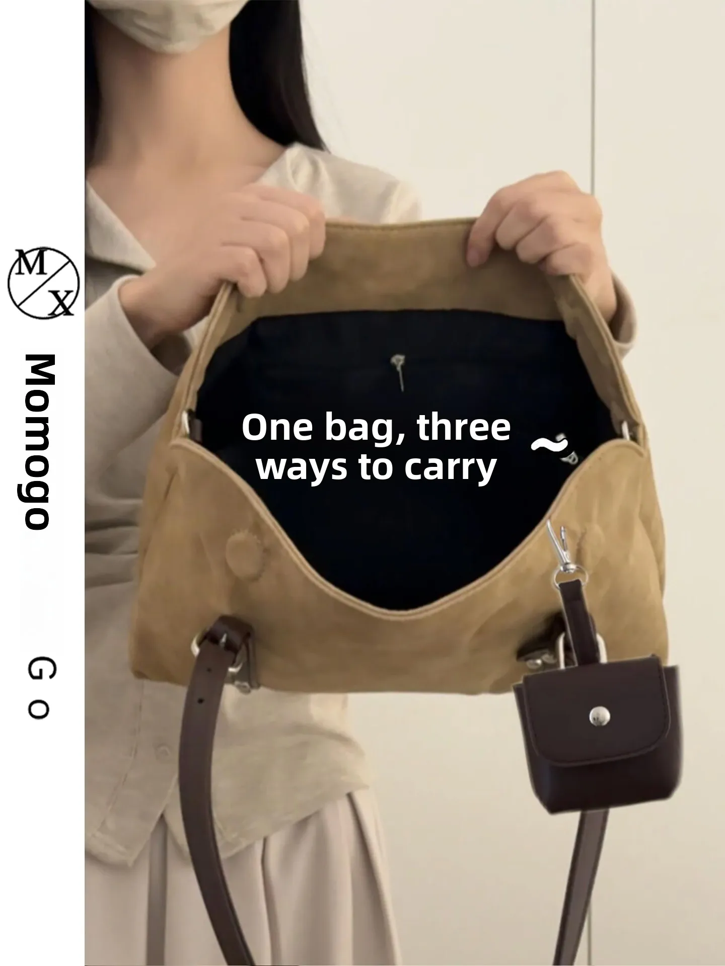 Большая женская сумка через плечо для повседневного использования, из мягкой искусственной кожи и полиэстера, однотонная, несъемная.
Большая женская сумка через плечо для повседневного использования, из мягкой искусственной кожи и полиэстера, однотонная, несъемная.