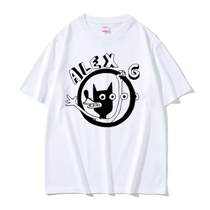 Singer Alex G Graphic Tshirt Men Women Fashion Cartoon Oversized T-shirts Men's Casual Cotton T Shirt Male Vintage Crewneck Tees
Singer Alex G Graphic Tshirt Men Women Fashion Cartoon Oversized T-shirts Men's Casual Cotton T Shirt Male Vintage Crewneck Tees