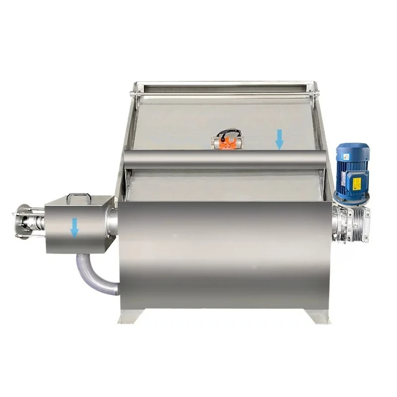 Oblique Sieve Dry and Wet Separator Pig Manure Blister Manure Cow Manure Stainless Steel Automatic Full Set of Solid-liquid
Oblique Sieve Dry and Wet Separator Pig Manure Blister Manure Cow Manure Stainless Steel Automatic Full Set of Solid-liquid
