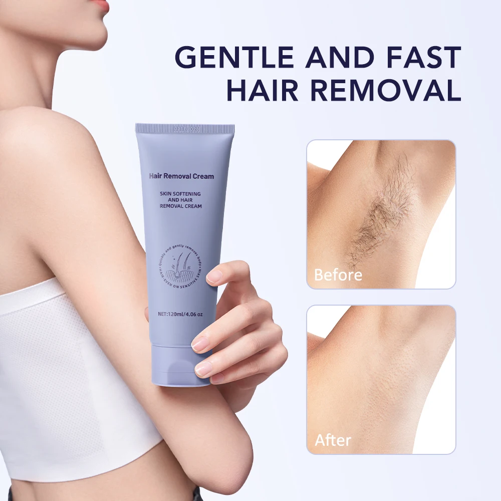 120g Hair Removal Cream For Men Women Body Intimate Areas Health Painless Quickly Skin Care Moisturizing Enjoy Silky Skin
120g Hair Removal Cream For Men Women Body Intimate Areas Health Painless Quickly Skin Care Moisturizing Enjoy Silky Skin