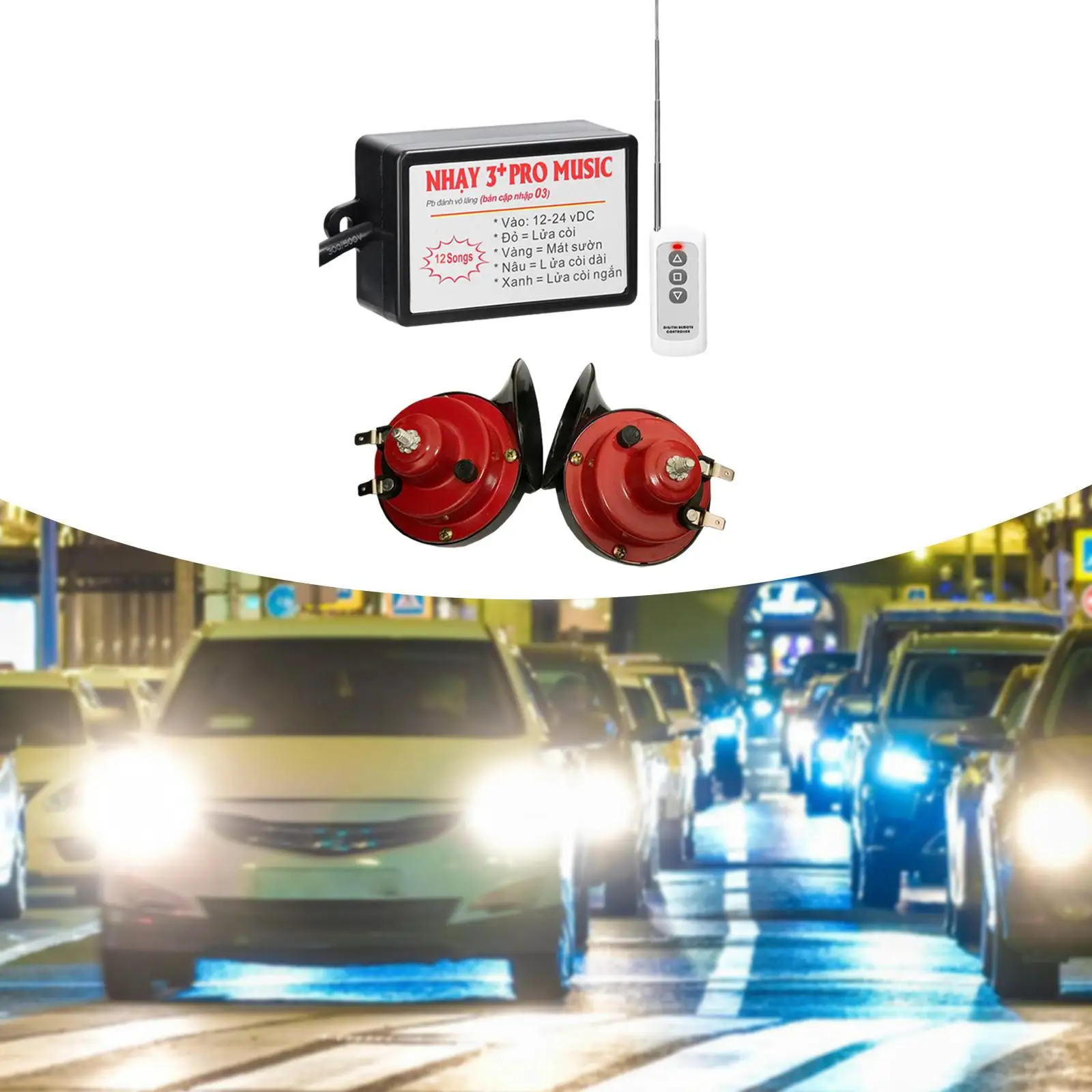 Car Horn Kit Multisound Adjustable Volume Electric Snail Horn Double Tone for Car Truck Boat Yacht Automotive Accessories
Car Horn Kit Multisound Adjustable Volume Electric Snail Horn Double Tone for Car Truck Boat Yacht Automotive Accessories