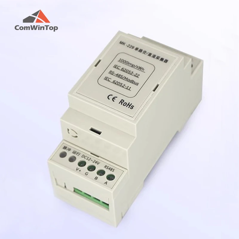 RS485 Modbus Single-channel AC/DC Power Meter Voltage Current Power Energy Acquisition Module
RS485 Modbus Single-channel AC/DC Power Meter Voltage Current Power Energy Acquisition Module
