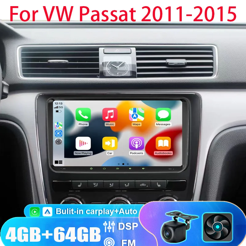 9'' 6+128GB Android For VW Passat 2011-2015 Car Radio GPS Navigation Multimedia Video Player Carplay Autoradio DSP
9'' 6+128GB Android For VW Passat 2011-2015 Car Radio GPS Navigation Multimedia Video Player Carplay Autoradio DSP