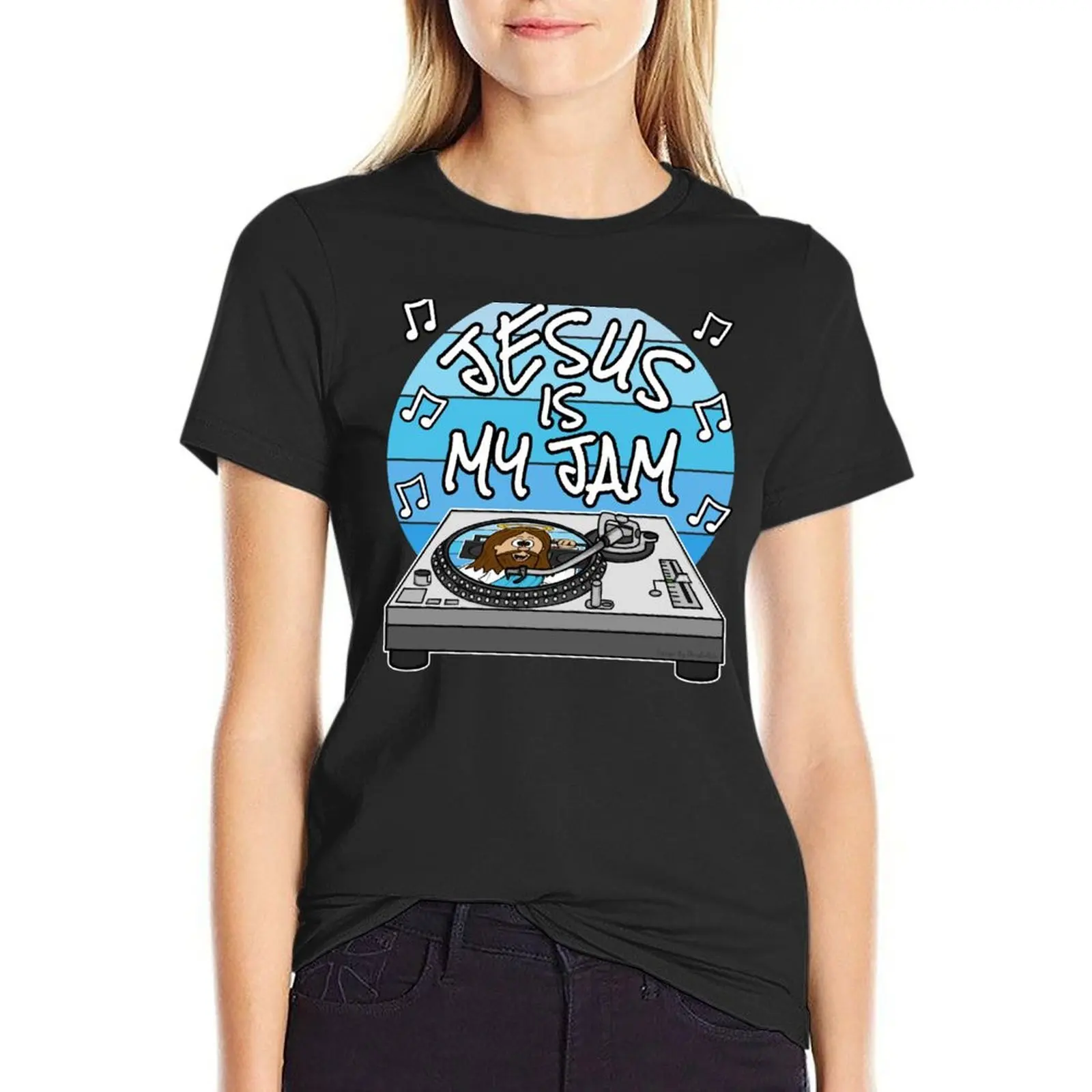 Jesus Is My Jam Christian DJ Church Musician T-Shirt Aesthetic clothing plus size tops cute t-shirts for Women
Jesus Is My Jam Christian DJ Church Musician T-Shirt Aesthetic clothing plus size tops cute t-shirts for Women