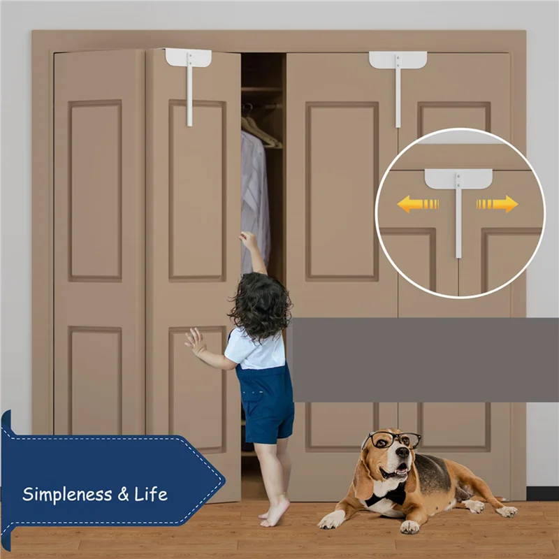 News 2X Metal Bifold Door Lock Adjustable Bifold Closet Door Lock(Fits 0.6-2Inch Bi-Fold Door)Bifold Door Child Safetys Lock
News 2X Metal Bifold Door Lock Adjustable Bifold Closet Door Lock(Fits 0.6-2Inch Bi-Fold Door)Bifold Door Child Safetys Lock