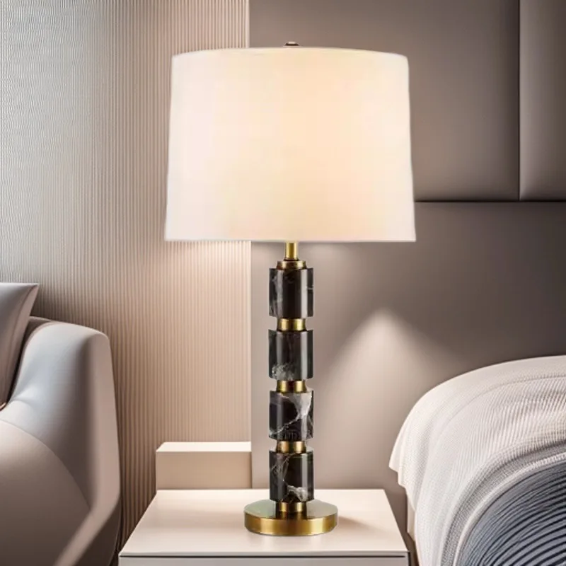 American modern table lamp patterned marble lamp model room living room bedroom bedside decorative desk lamp
American modern table lamp patterned marble lamp model room living room bedroom bedside decorative desk lamp