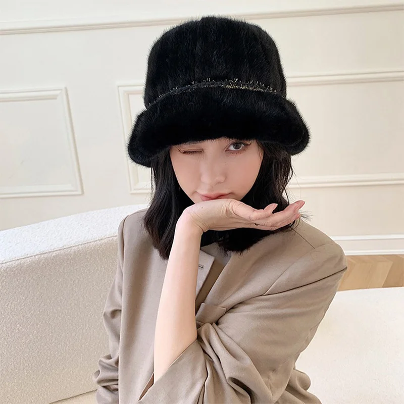 High End Korean Version Fisherman Hat Women's Trend New Autumn And Winter Fashion Large Size Casual Mink SKin Warm Top Hat
High End Korean Version Fisherman Hat Women's Trend New Autumn And Winter Fashion Large Size Casual Mink SKin Warm Top Hat