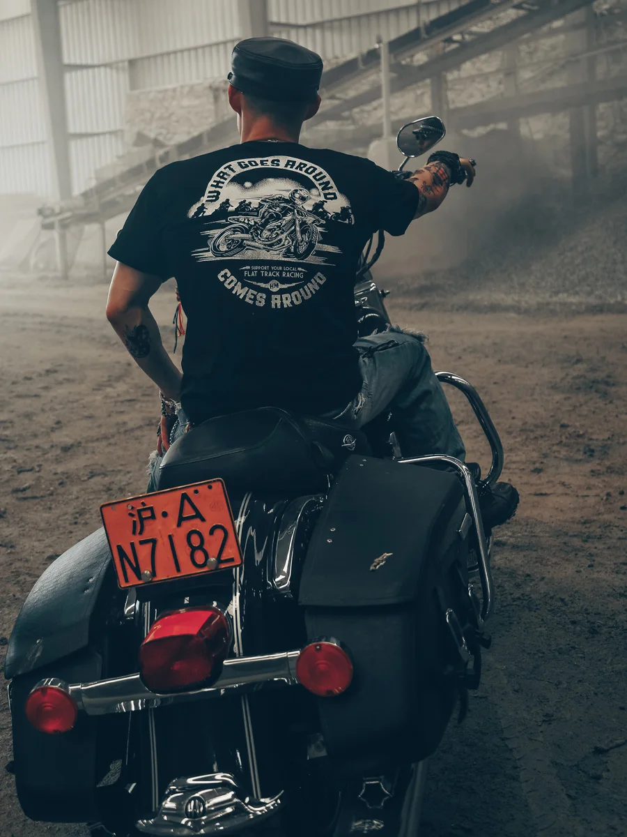 Cycling Short-sleeved T-shirt Men's Locomotive Motorcycle Knight Racing Tooling Locomotive Men's Off-road Pure Cotton
Cycling Short-sleeved T-shirt Men's Locomotive Motorcycle Knight Racing Tooling Locomotive Men's Off-road Pure Cotton