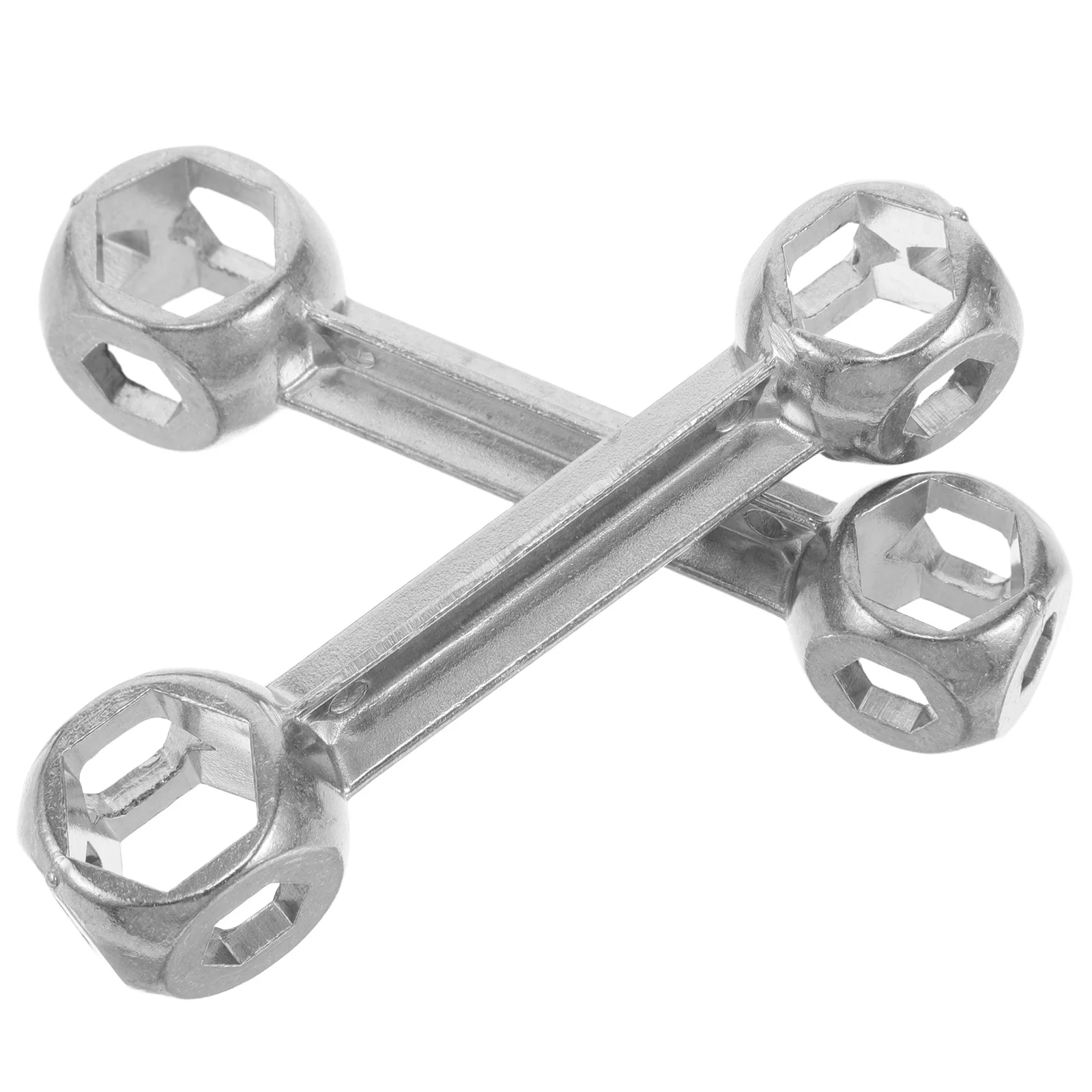 2 Pcs Multi Purpose Wrench Bike Repair Tool Silver Aluminum Alloy Spanner Hexagon Set Portable Maintenance Accessories Bike Tool
2 Pcs Multi Purpose Wrench Bike Repair Tool Silver Aluminum Alloy Spanner Hexagon Set Portable Maintenance Accessories Bike Tool