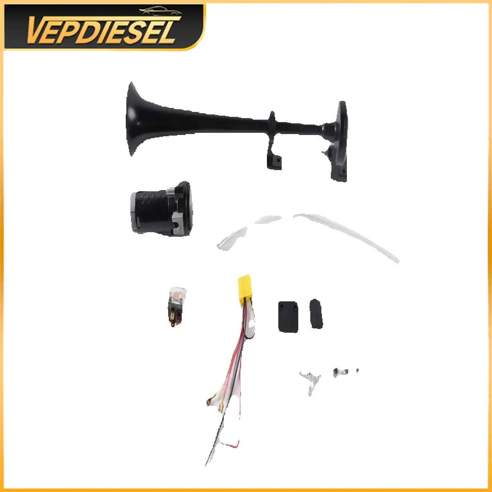 Electric Car Horn 24V 110dB 580Hz-680Hz for Trucks Pickup Trucks Car Speakers Accessories
Electric Car Horn 24V 110dB 580Hz-680Hz for Trucks Pickup Trucks Car Speakers Accessories