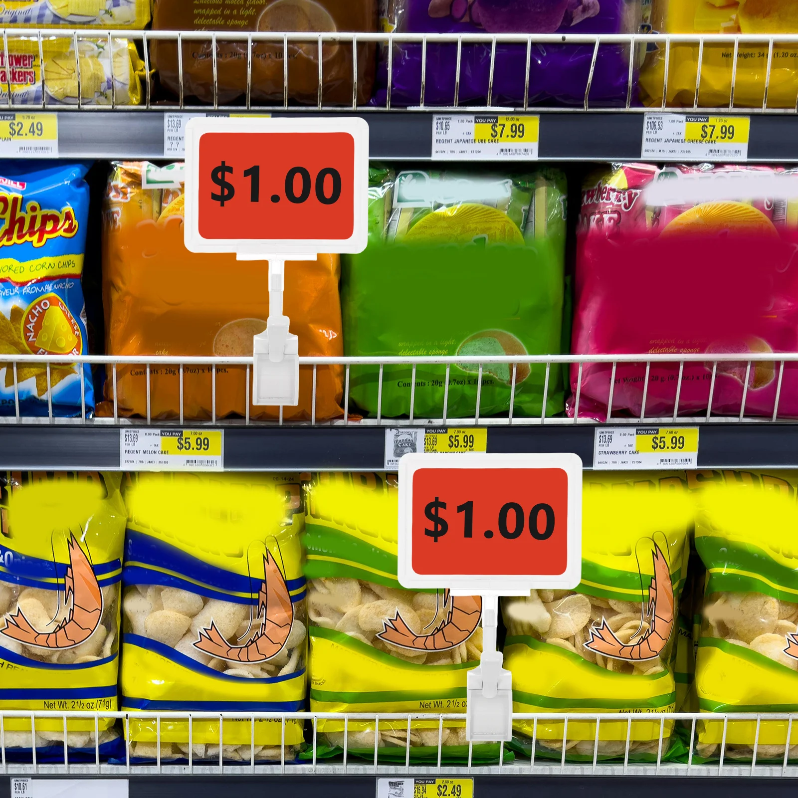 15Set Dual Side Display Clips Rotating Tag Holder for Supermarket Retail Store Sale Tags Sale Signs for Shops Shop Label
15Set Dual Side Display Clips Rotating Tag Holder for Supermarket Retail Store Sale Tags Sale Signs for Shops Shop Label