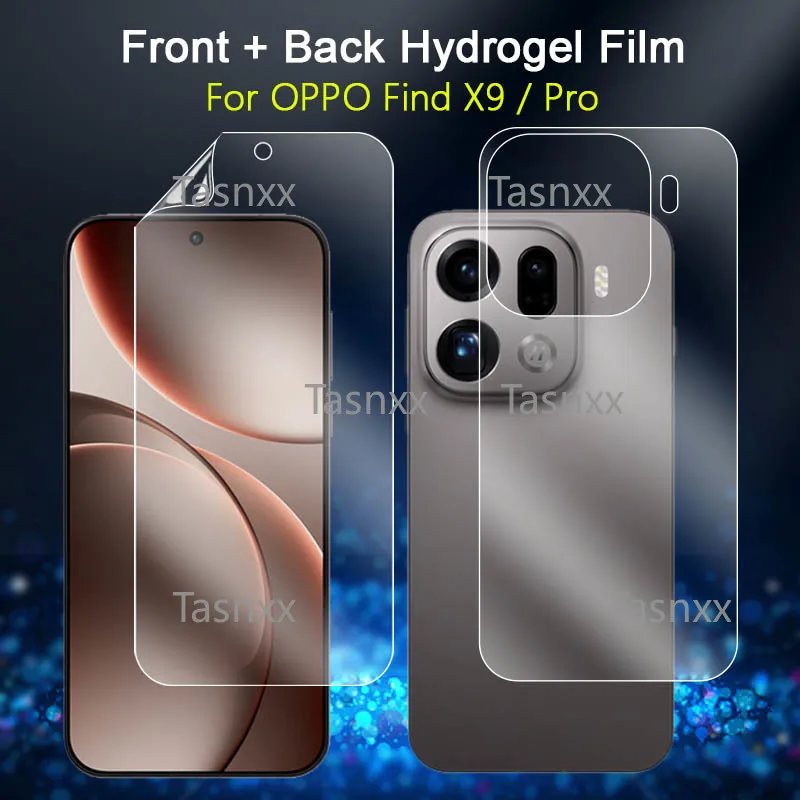 Front / Back Screen Protector For OPPO Find X9 X8 Pro X8s+ Ultra Clear Slim Soft Repairable Hydrogel Film -Not Tempered Glass
Front / Back Screen Protector For OPPO Find X9 X8 Pro X8s+ Ultra Clear Slim Soft Repairable Hydrogel Film -Not Tempered Glass
