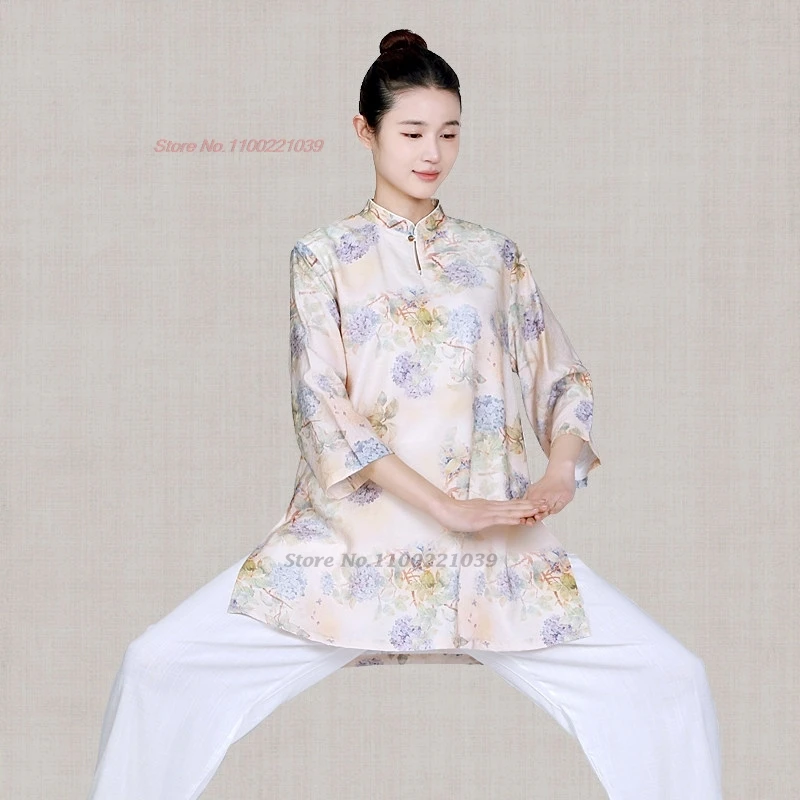 2026 chinese traditional kung fu tai chi martial arts wushu set vintage flower print breathable taijiquan training practice suit
2026 chinese traditional kung fu tai chi martial arts wushu set vintage flower print breathable taijiquan training practice suit