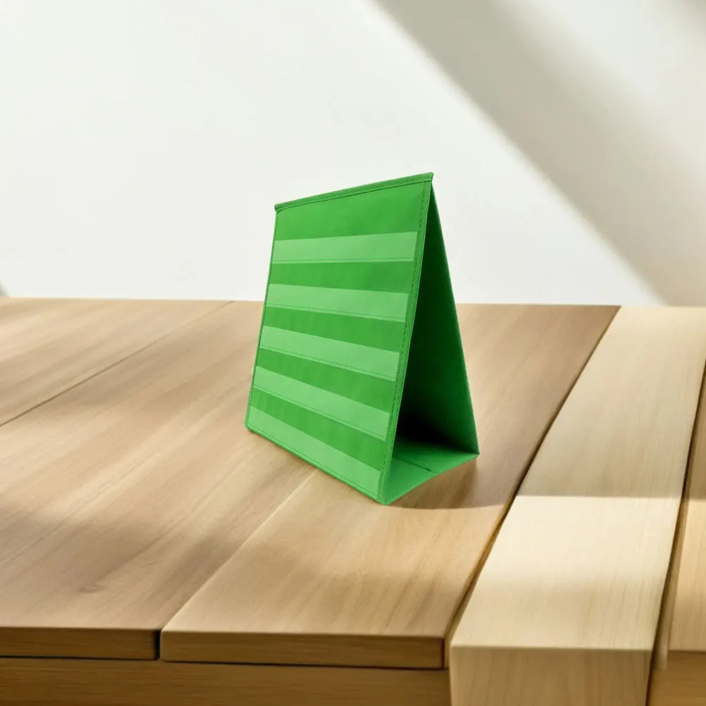 Tabletop Teaching Display Slot Foldable Sturdy Cloth Based Pocket Chart for Classroom Home Office Educational Use Green
Tabletop Teaching Display Slot Foldable Sturdy Cloth Based Pocket Chart for Classroom Home Office Educational Use Green