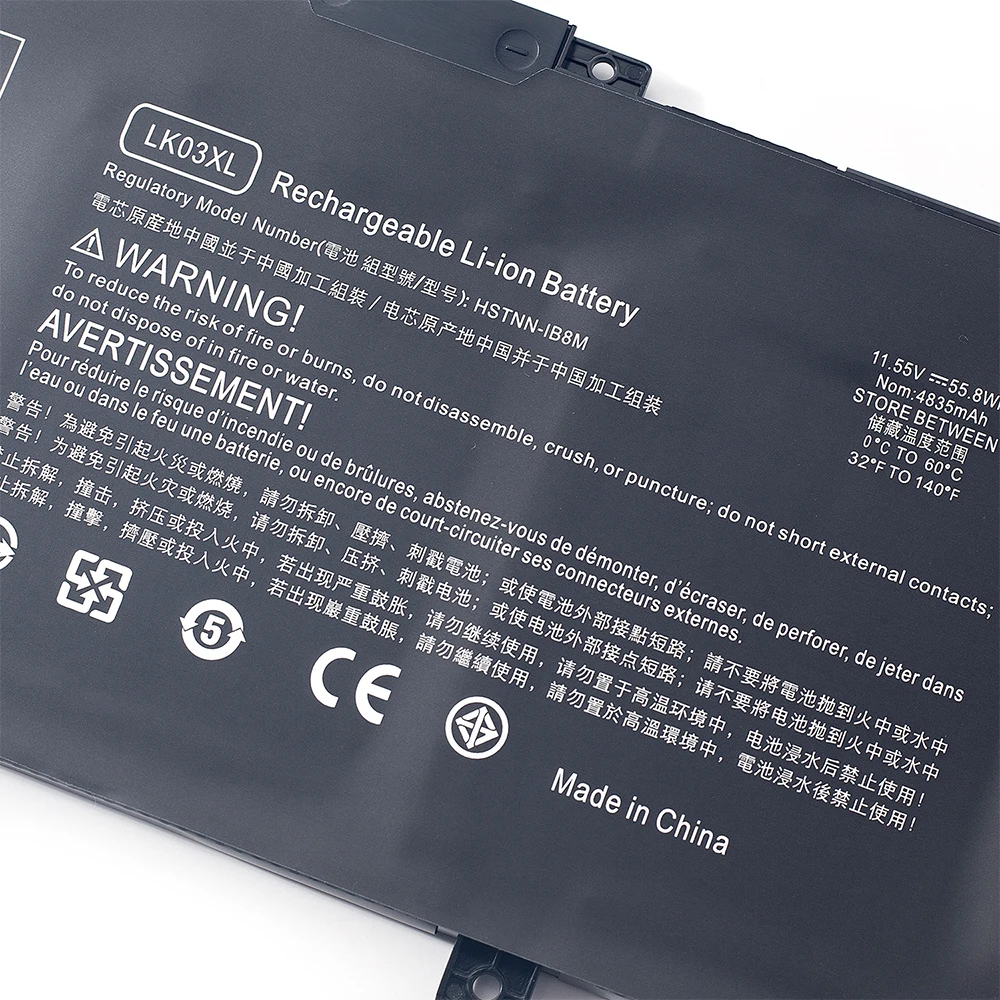 SUOZHAN LK03XL Battery for HP Envy X360 Convertible 15m-cn0012dx 15m-cn0011dx 15m-bp112dx 15m-bq121dx 17m-ae0xx 916814-855 91636
SUOZHAN LK03XL Battery for HP Envy X360 Convertible 15m-cn0012dx 15m-cn0011dx 15m-bp112dx 15m-bq121dx 17m-ae0xx 916814-855 91636