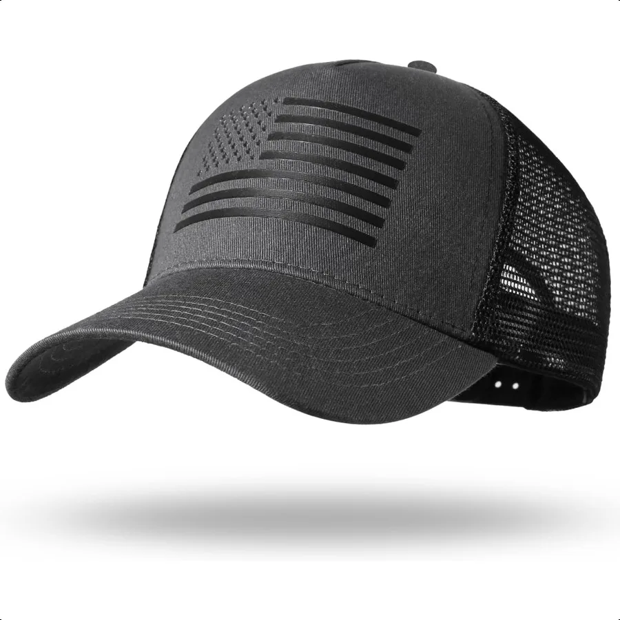 American Flag Trucker Hat Snapback Hat Baseball Cap for Men Women Breathable Mesh Side Adjustable Fit for Casual Wear
American Flag Trucker Hat Snapback Hat Baseball Cap for Men Women Breathable Mesh Side Adjustable Fit for Casual Wear