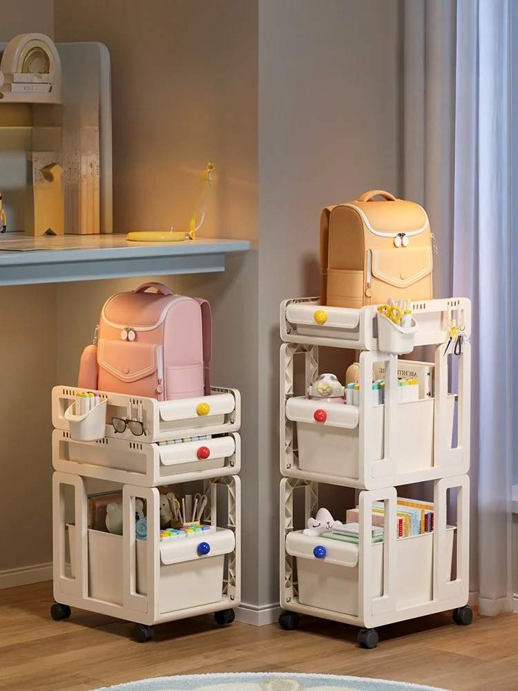 Mobile Rolling Bookbag Storage Rack Christine Lizz German Precision J4 Cream Style Plastic Shelf for Books And Miscellaneous ...
Mobile Rolling Bookbag Storage Rack Christine Lizz German Precision J4 Cream Style Plastic Shelf for Books And Miscellaneous ...