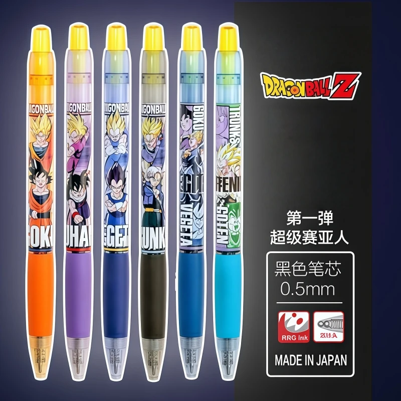 Dragon Ball Z Collaboration Super Saiyan Signature Pen Cartoon Anime Goku Vegeta Cell 0.5mm Retractable Gel Pen Study Stationery
Dragon Ball Z Collaboration Super Saiyan Signature Pen Cartoon Anime Goku Vegeta Cell 0.5mm Retractable Gel Pen Study Stationery